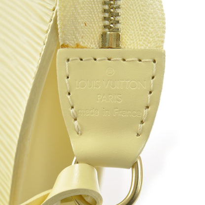 Louis Vuitton Epi Pochette Accessories Bag Vanilla 7 of 9