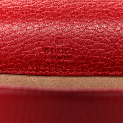 Gucci Calfskin Super Mini Dionysus Shoulder Bag Hibiscus Red 6 of 10
