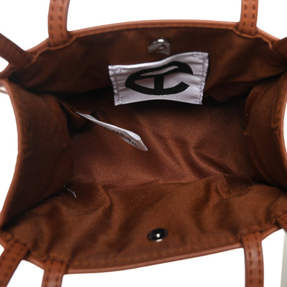 Telfar Vegan Leather Small Shopping Bag Tan 5 of 8