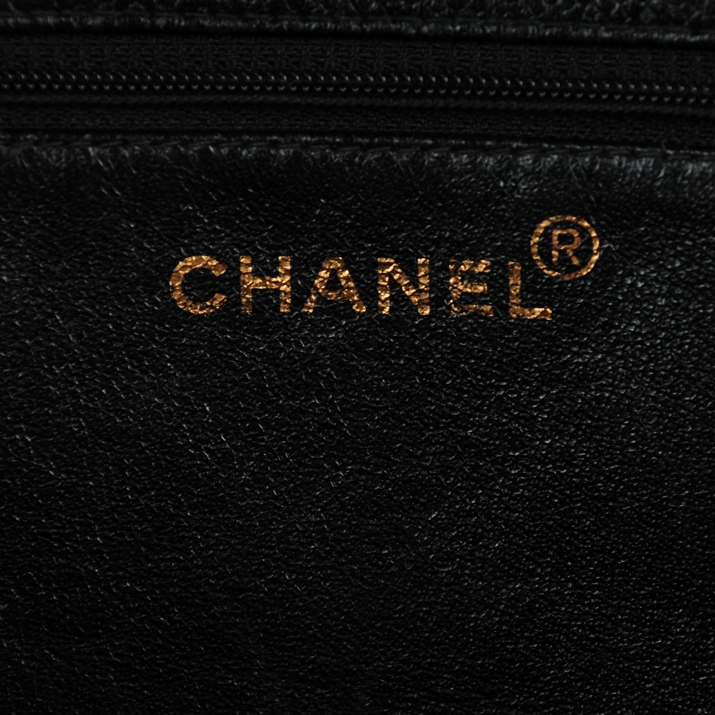 Caviar Large CC Shoulder Bag Black