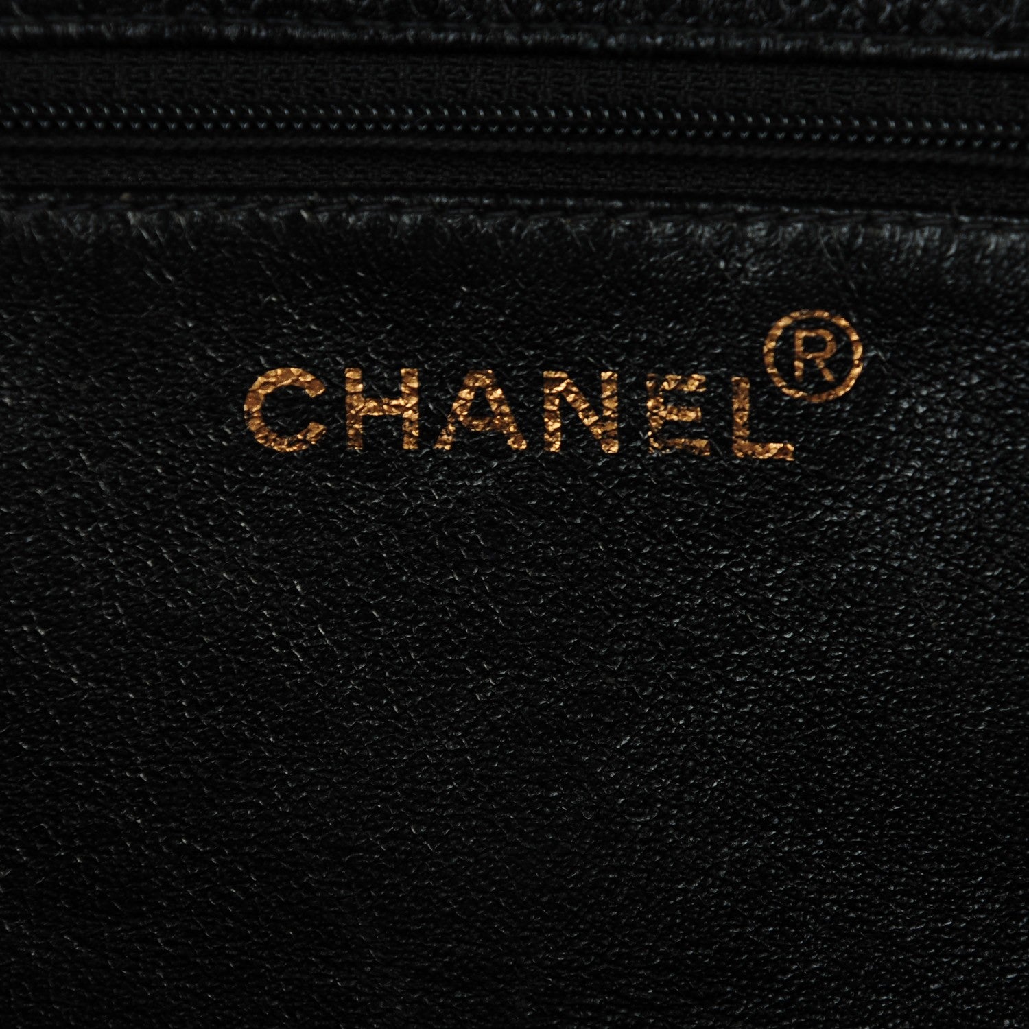 Chanel Caviar Large CC Shoulder Bag Black 6 of 8