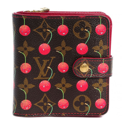 Louis Vuitton Monogram Cerises Compact Zippe Wallet 1 of 8