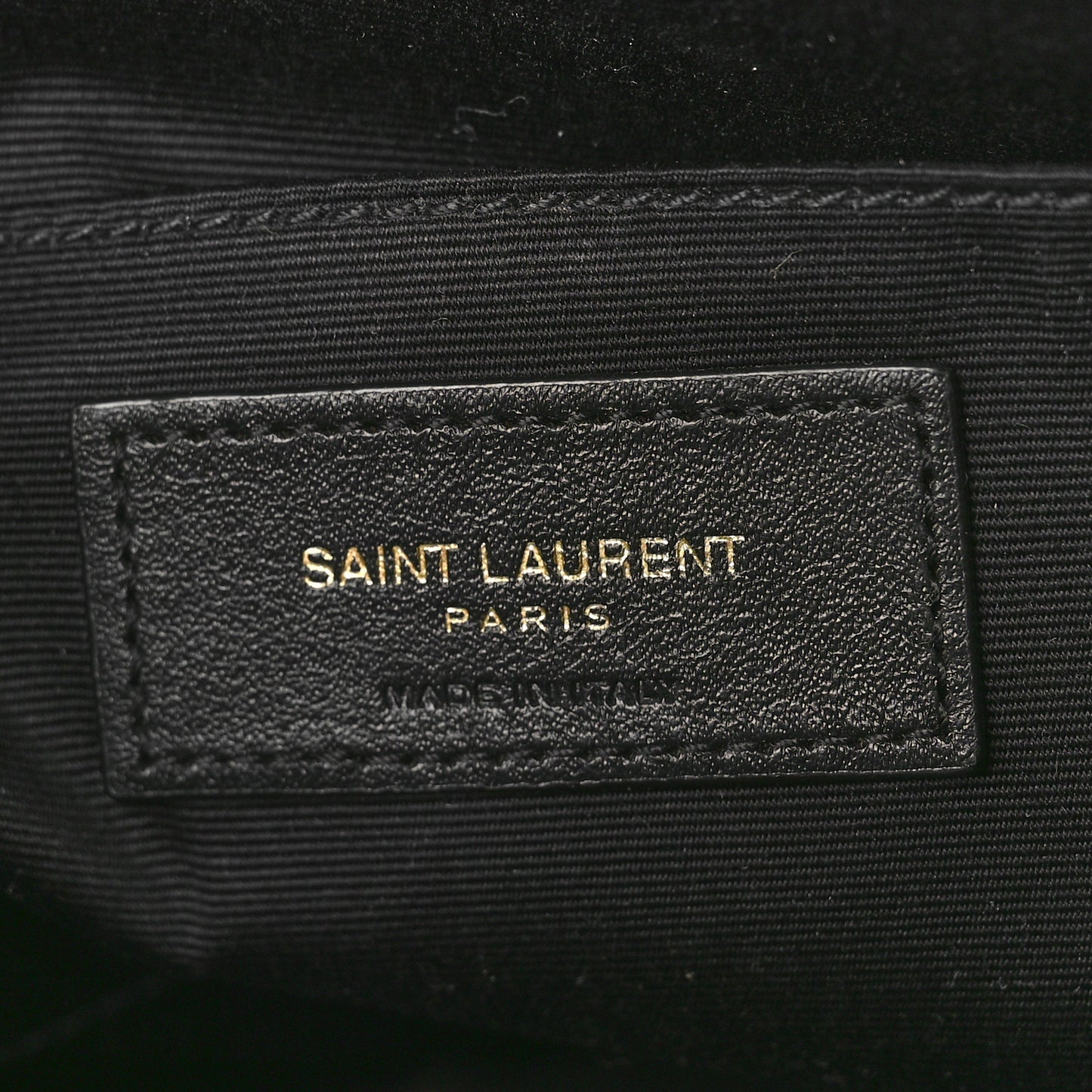 Calfskin Matelasse Monogram Lou Camera Bag Black