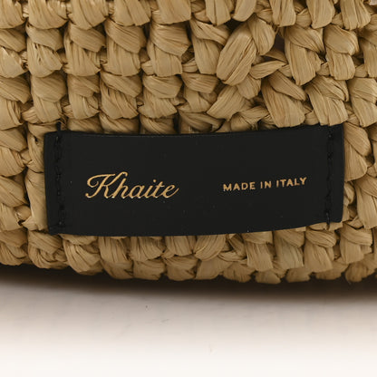Khaite Raffia Olivia Hobo Natural 6 of 9