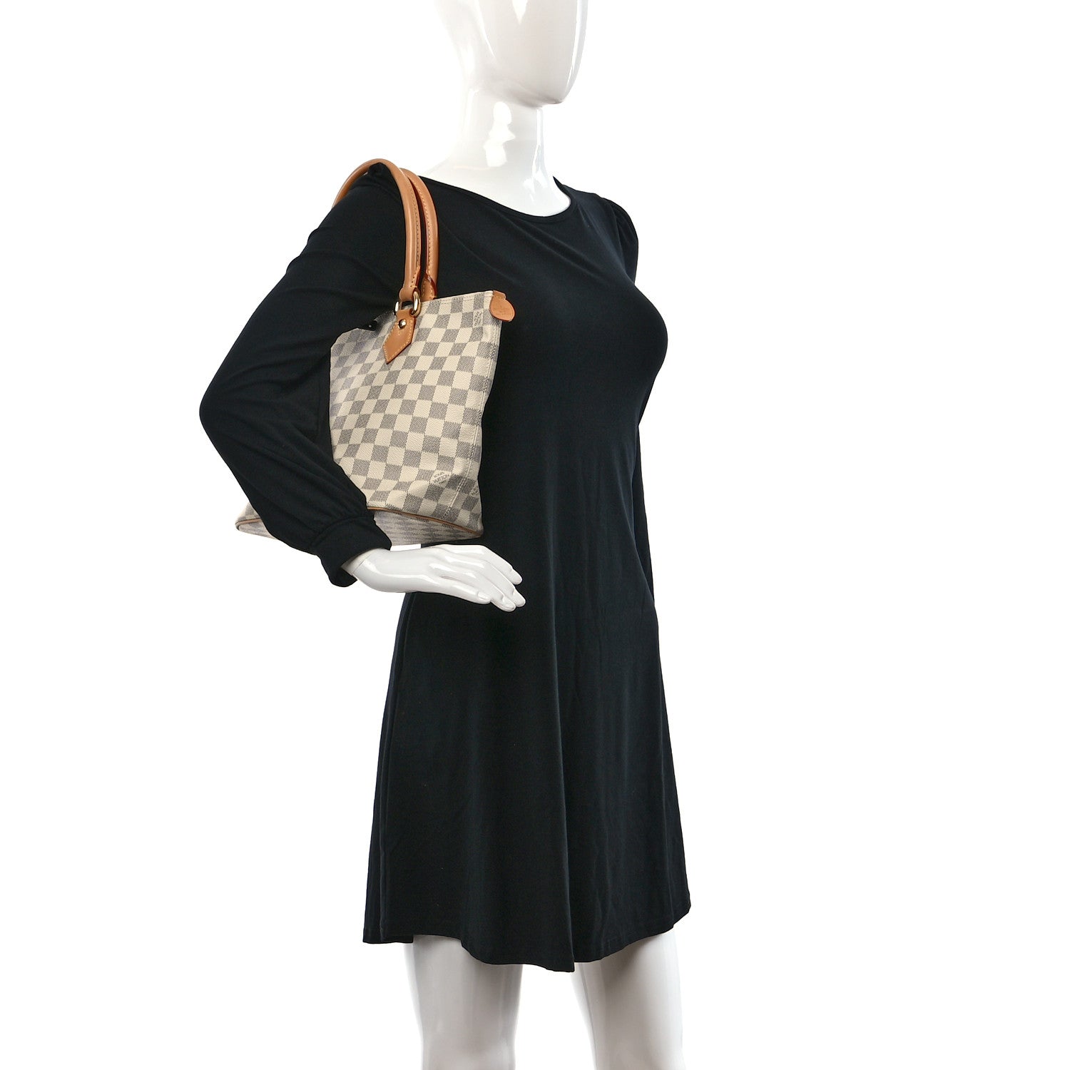Louis Vuitton Damier Azur Saleya PM 2 of 8