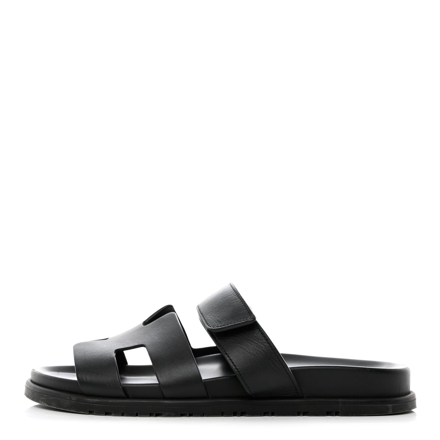 Calfskin Womens Chypre Sandals 40 Black