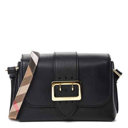 Burberry Soft Grain Calfskin Small Medley Crossbody Black 1 of 11