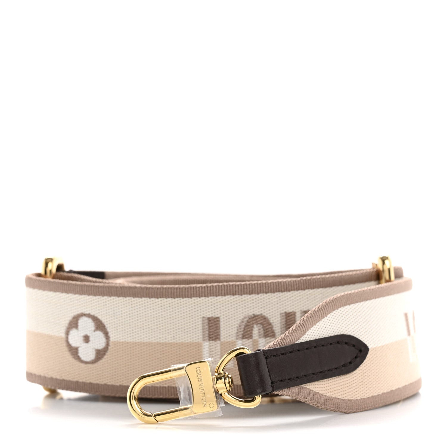Louis Vuitton Jacquard Speedy Bandouliere 20 Shoulder Strap Beige Brown 1 of 3