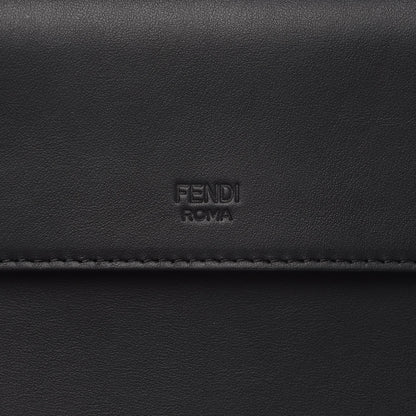 Fendi Vitello Century Opaco F is Fendi Kan I Shoulder Bag Black 7 of 22