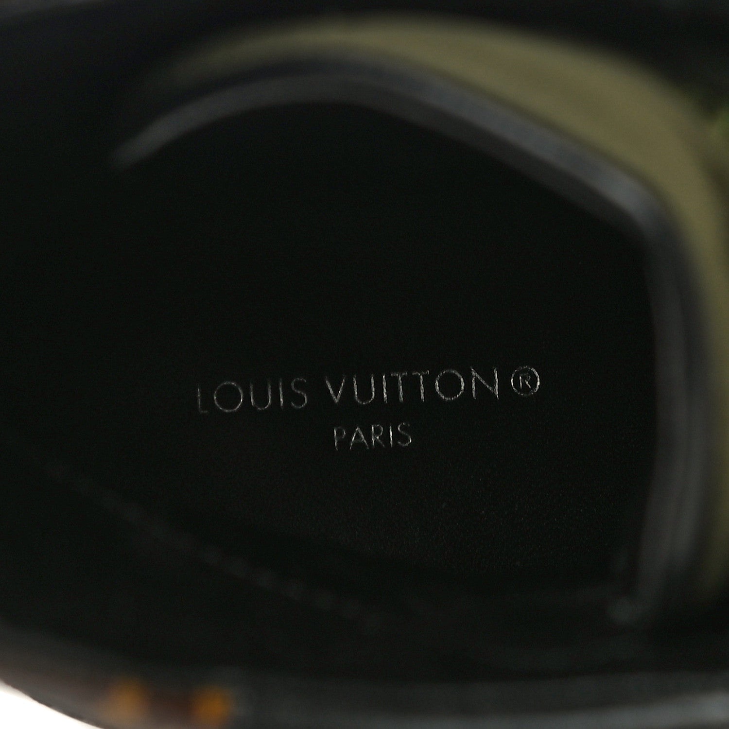Louis Vuitton Suede Calfskin Monogram Laureate Platform Desert Boots 37 Black 10 of 12