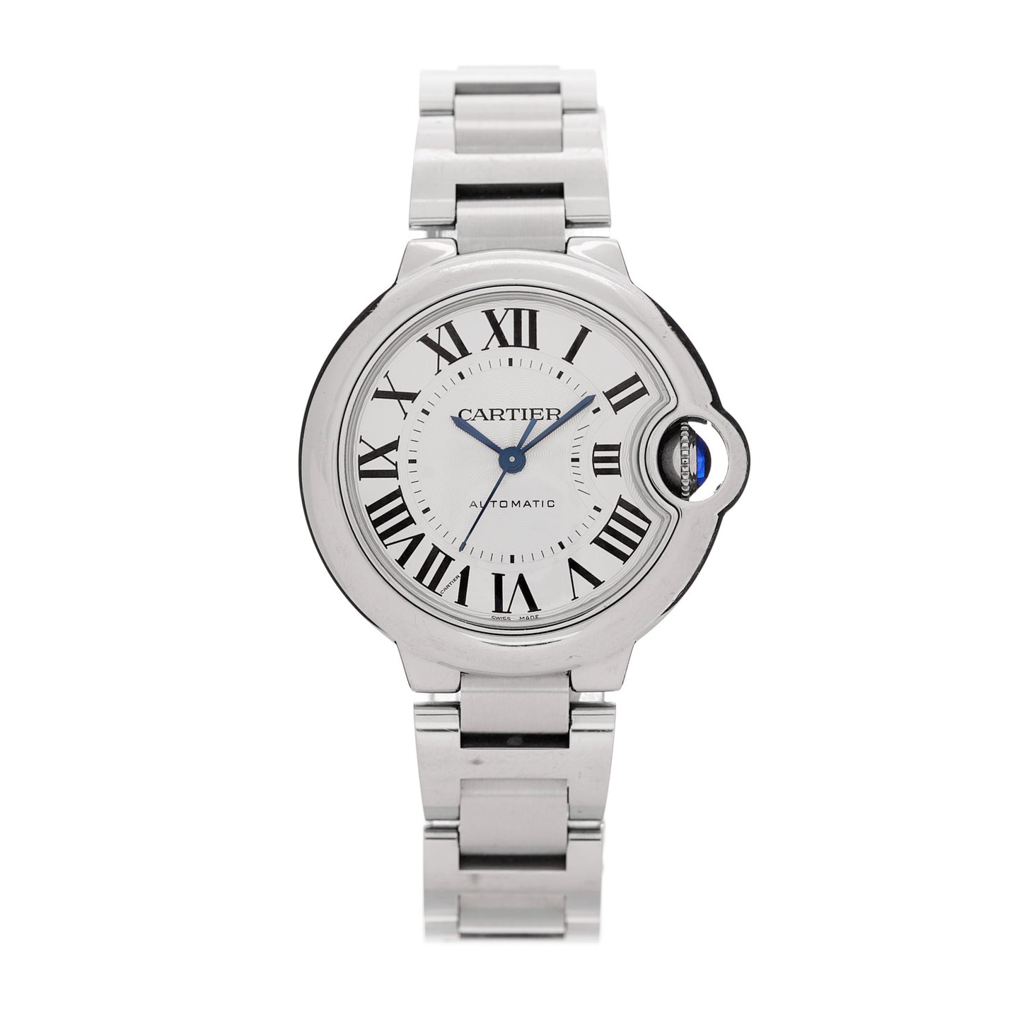 Stainless Steel 33mm Ballon Bleu De Cartier Automatic Watch