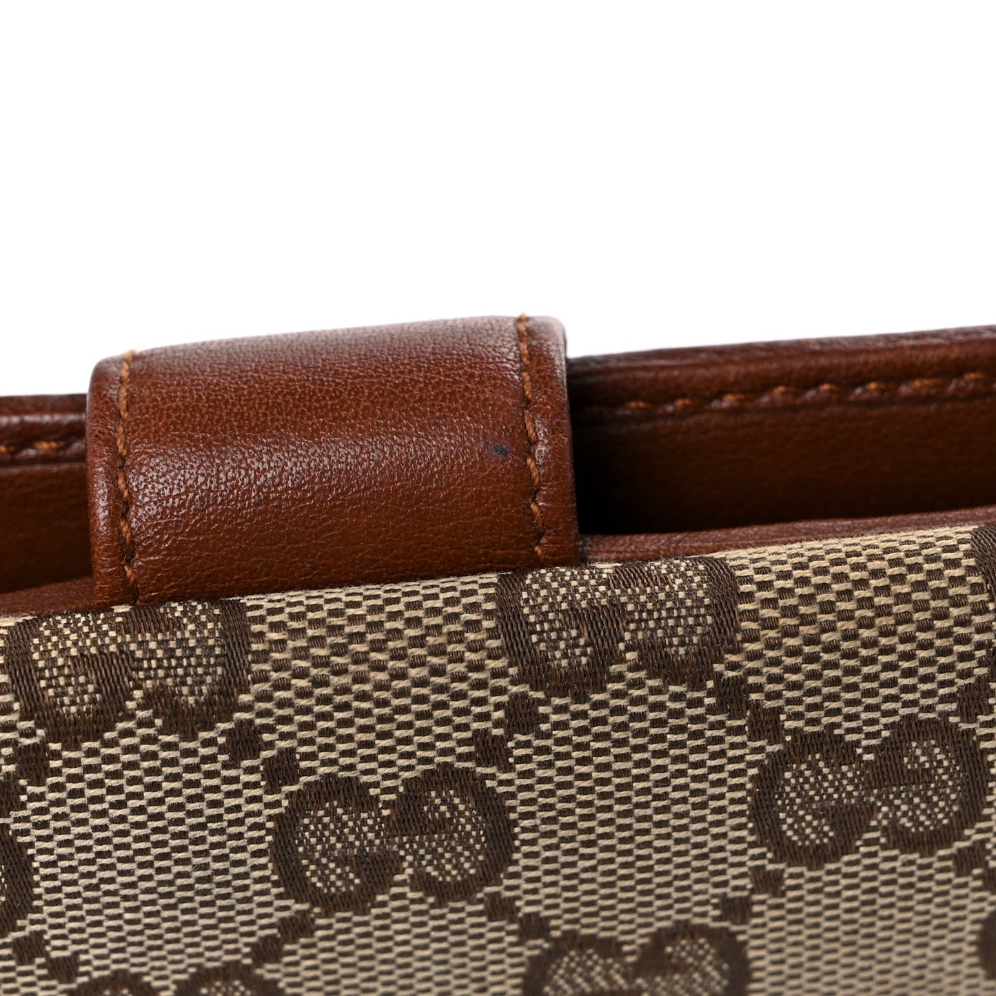 Monogram New Britt Continental Snap Wallet Dark Brown
