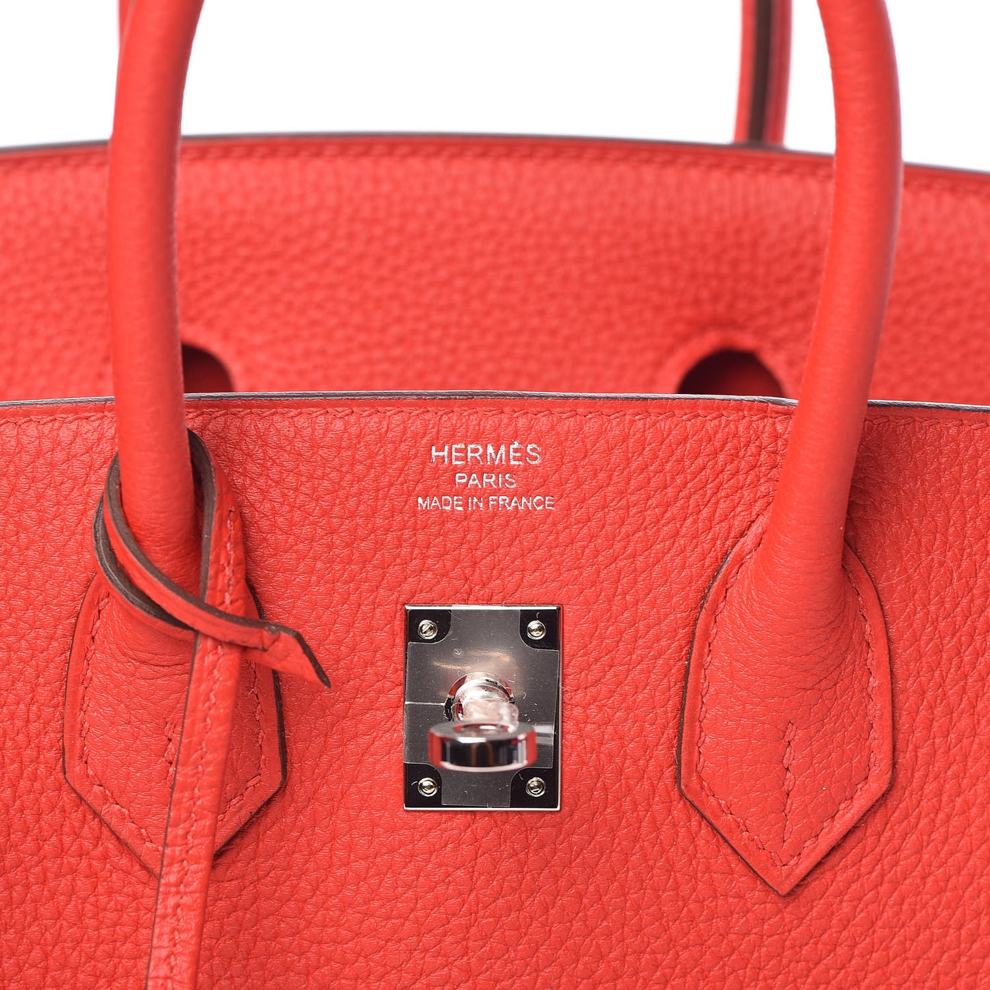 Togo Birkin 25 Rouge De Coeur