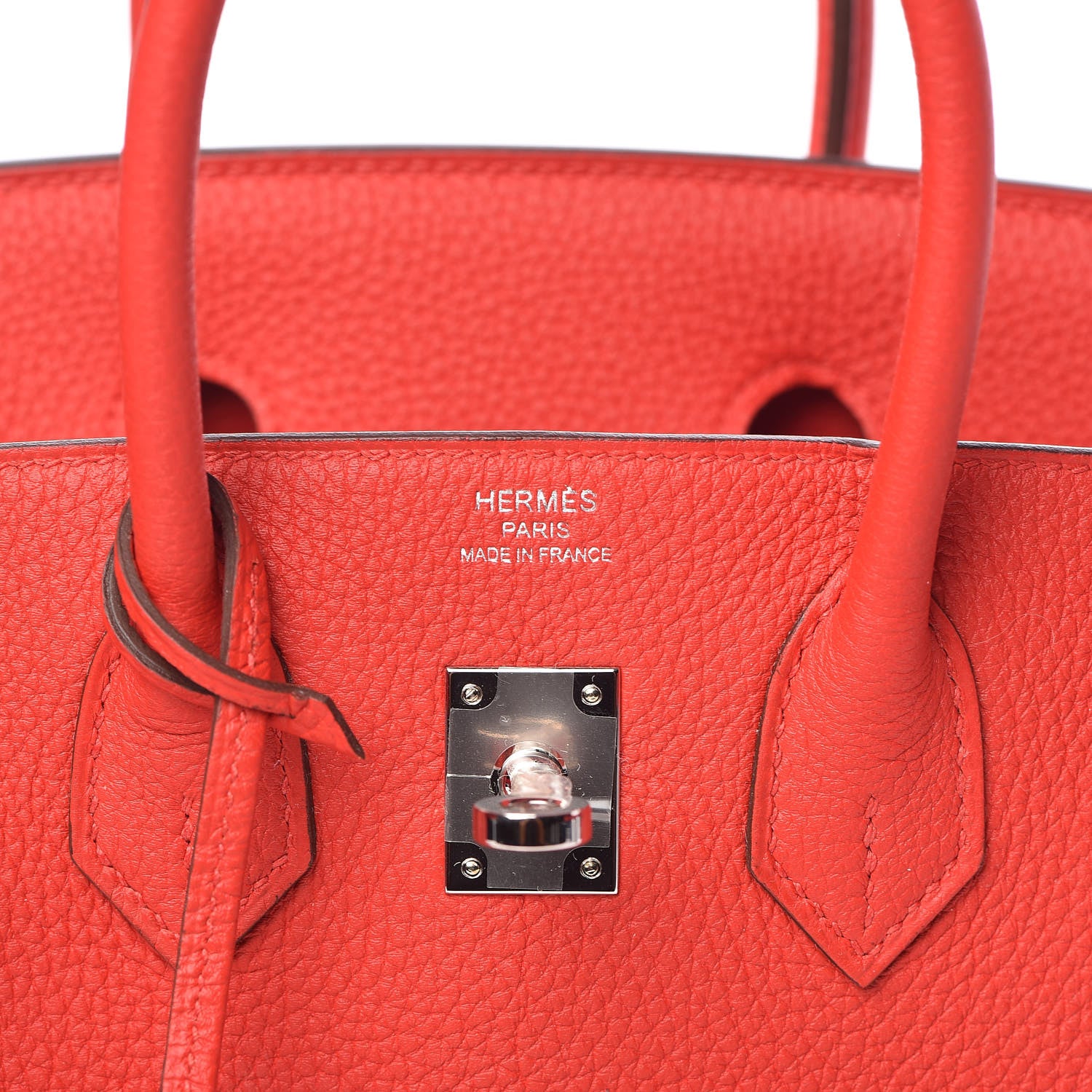Hermes Togo Birkin 25 Rouge De Coeur 14 of 39