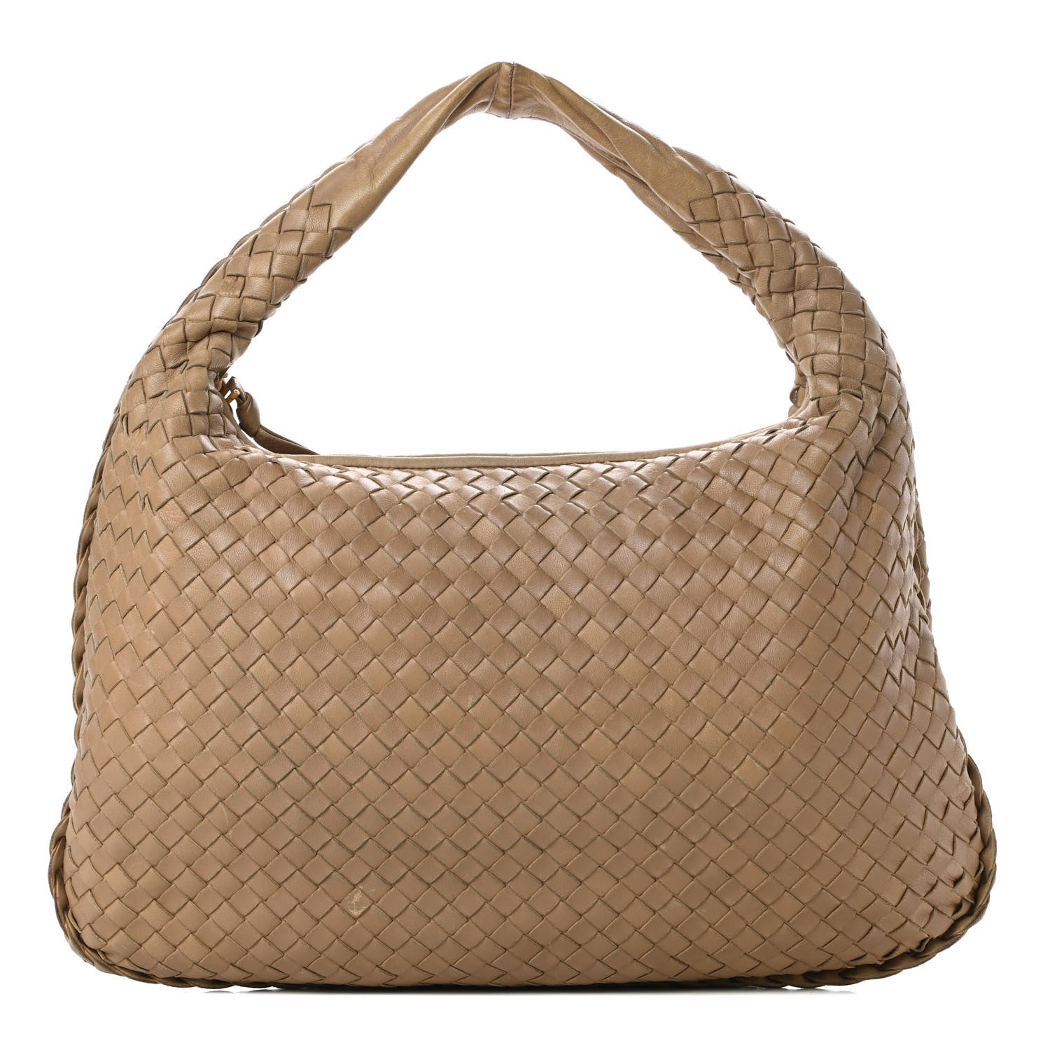 Bottega Veneta Nappa Intrecciato Medium Veneta Hobo Camel 1 of 14