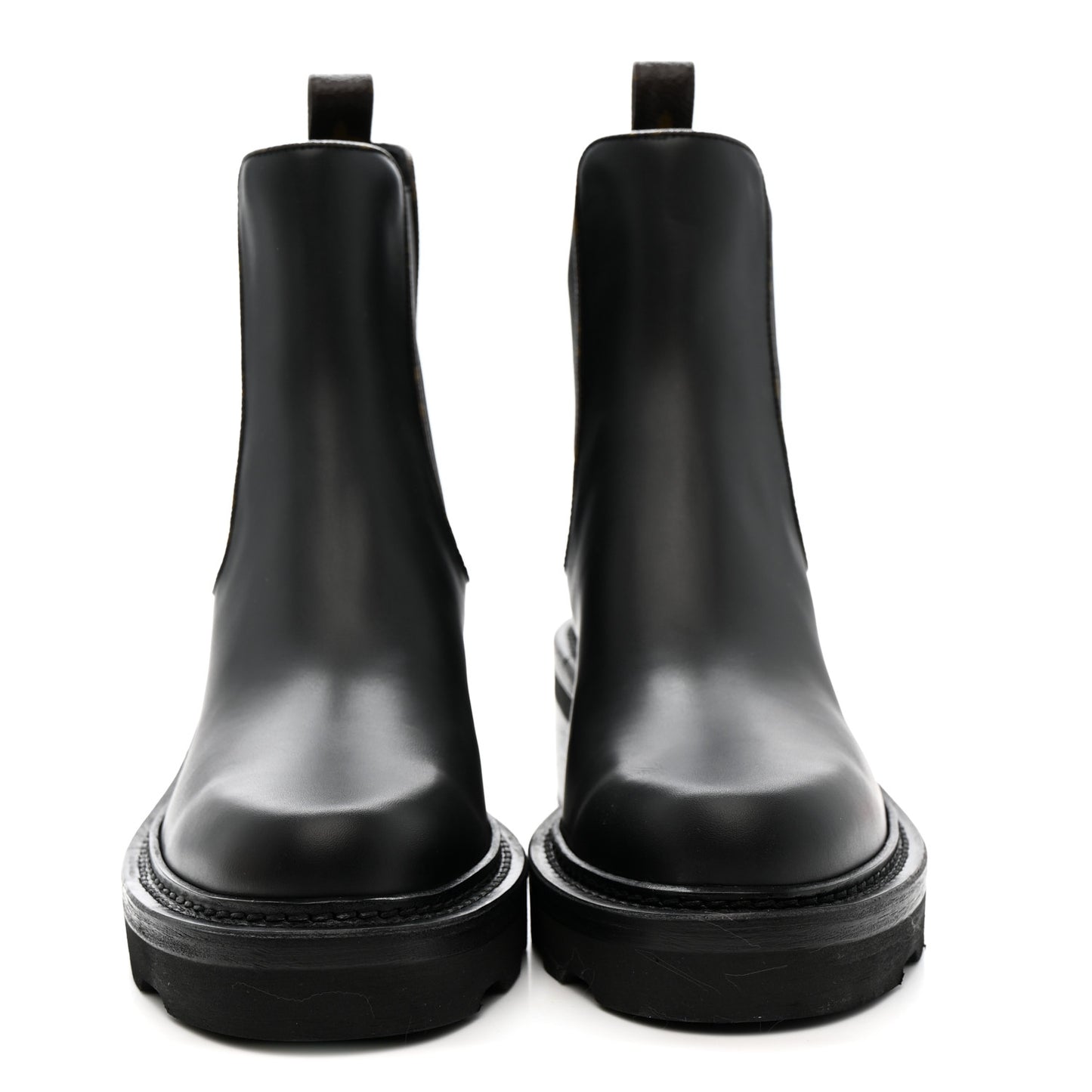 Calfskin Monogram Beaubourg Ankle Boots 38 Black