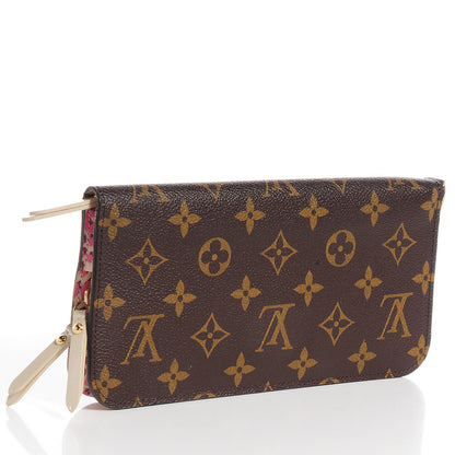 Louis Vuitton Monogram Leopard Insolite Wallet Blanc Corail 3 of 7
