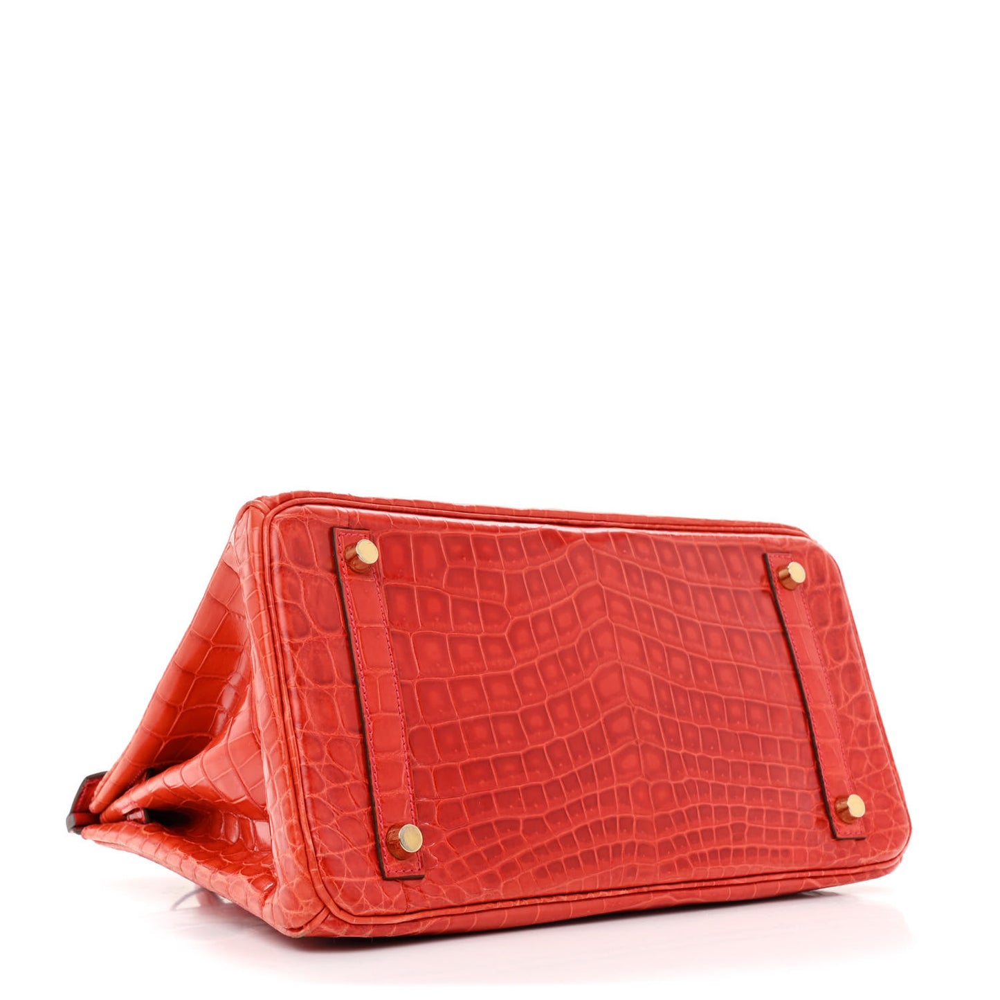 Shiny Niloticus Crocodile Birkin 30 Sanguine