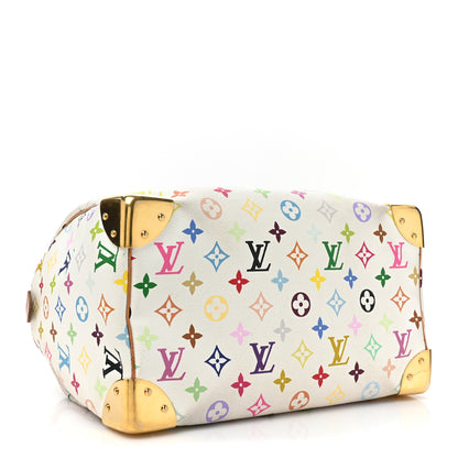 Louis Vuitton Monogram Multicolor Speedy 30 White 4 of 21