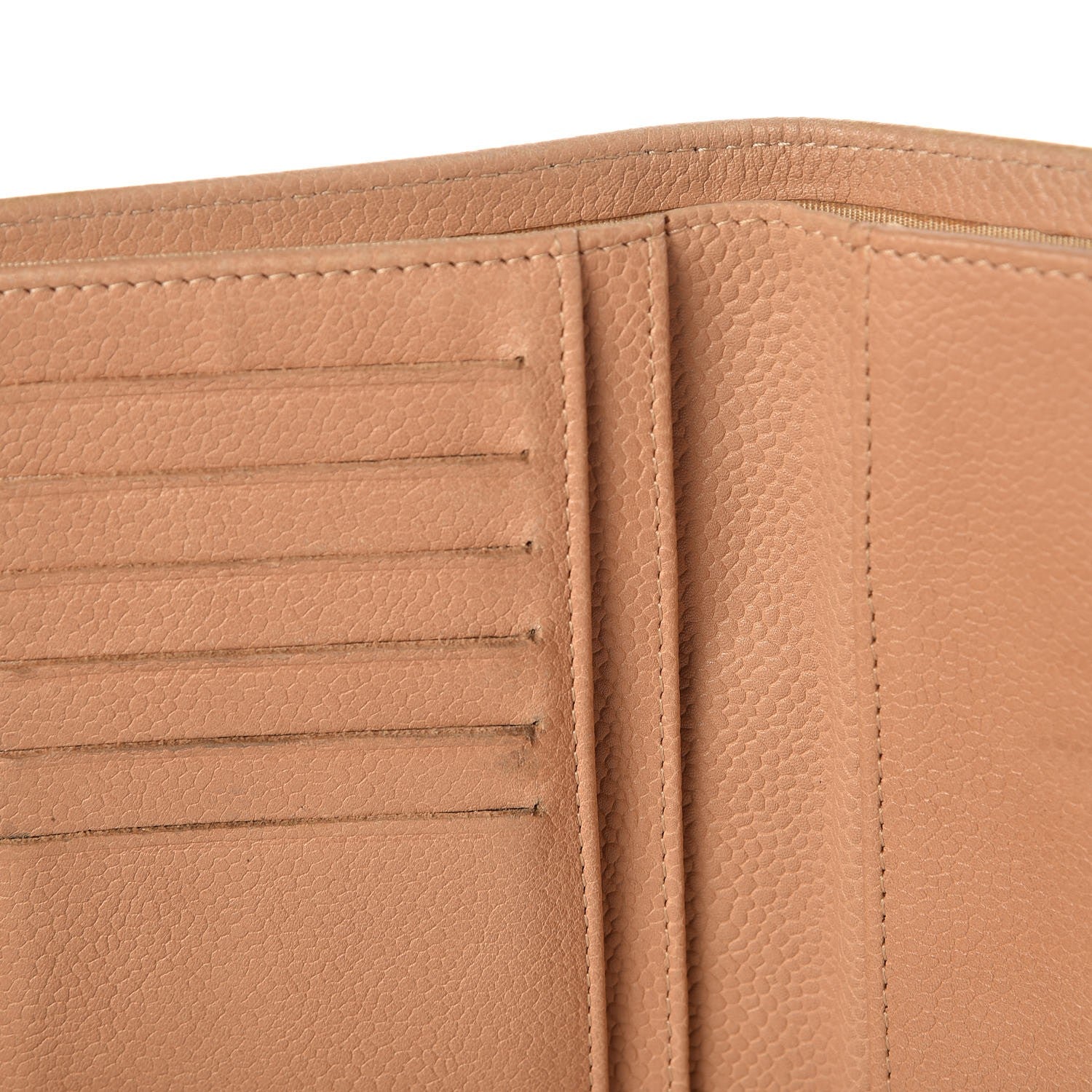 Chanel Caviar Timeless CC Flap Wallet Beige 16 of 17