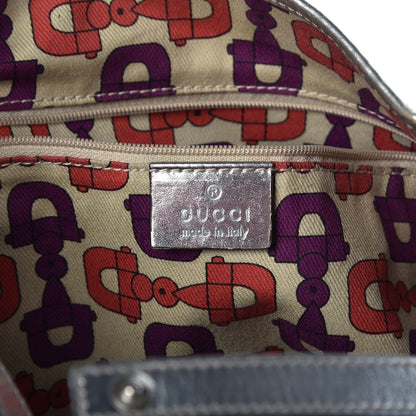 Gucci Guccissima Medium Abbey Shoulder Bag Silver 6 of 13