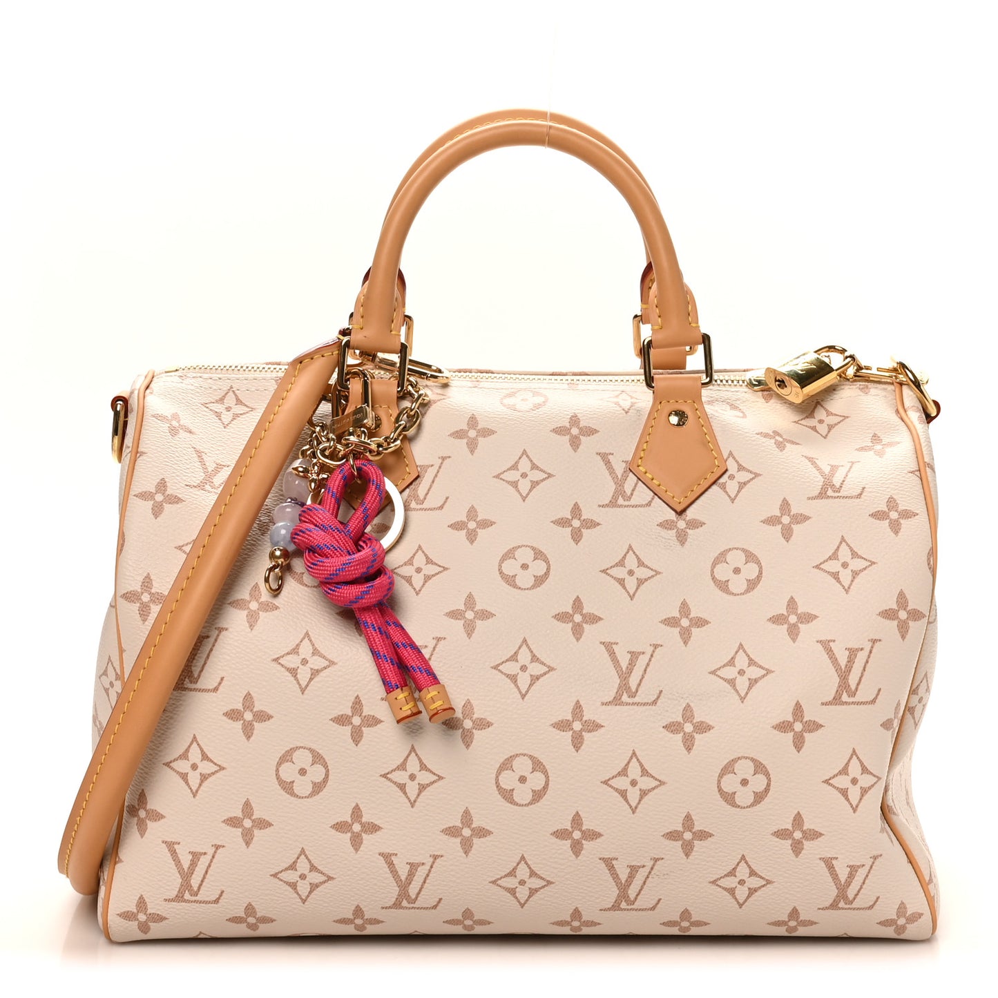 Monogram Dune Lucky Speedy Soft 30 Pink