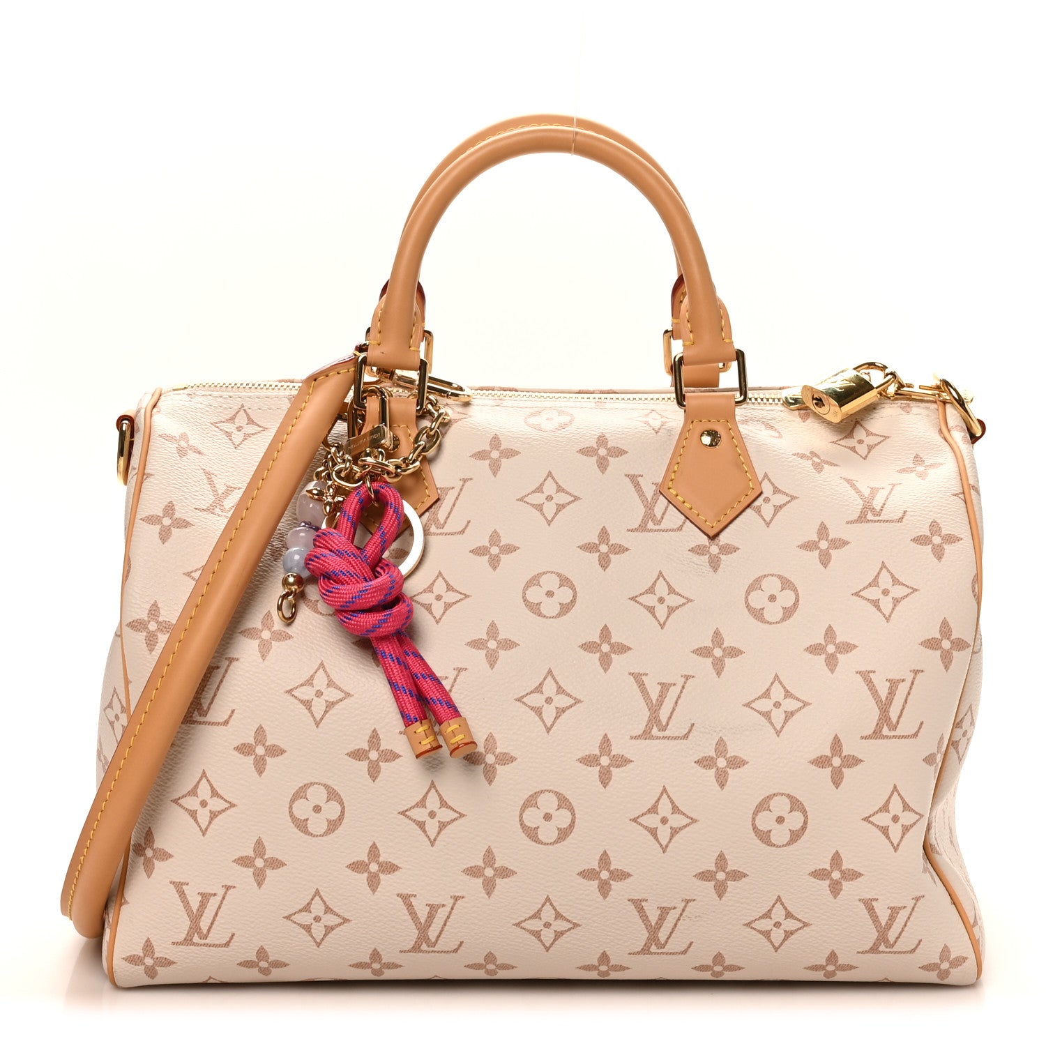 Louis Vuitton Monogram Dune Lucky Speedy Soft 30 Pink 1 of 9