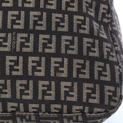 Fendi Zucchino Vitello Mama Baguette Testa di Moro Beige 11 of 11