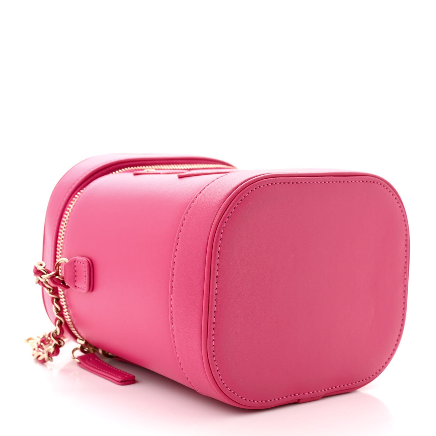 Lambskin Timeless Vanity Cosmetic Case Pink