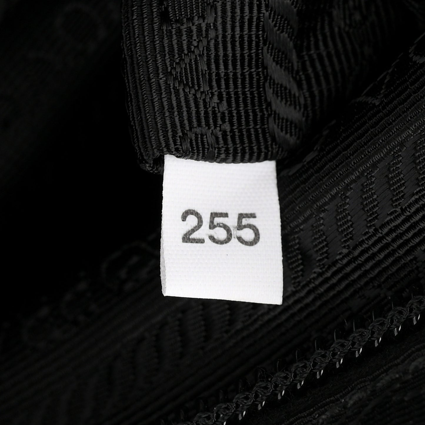 Tessuto Nylon Saffiano Small Backpack Black