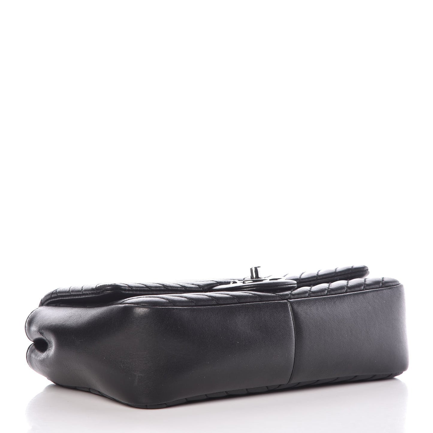 Lambskin Small CC Crossing Flap Black