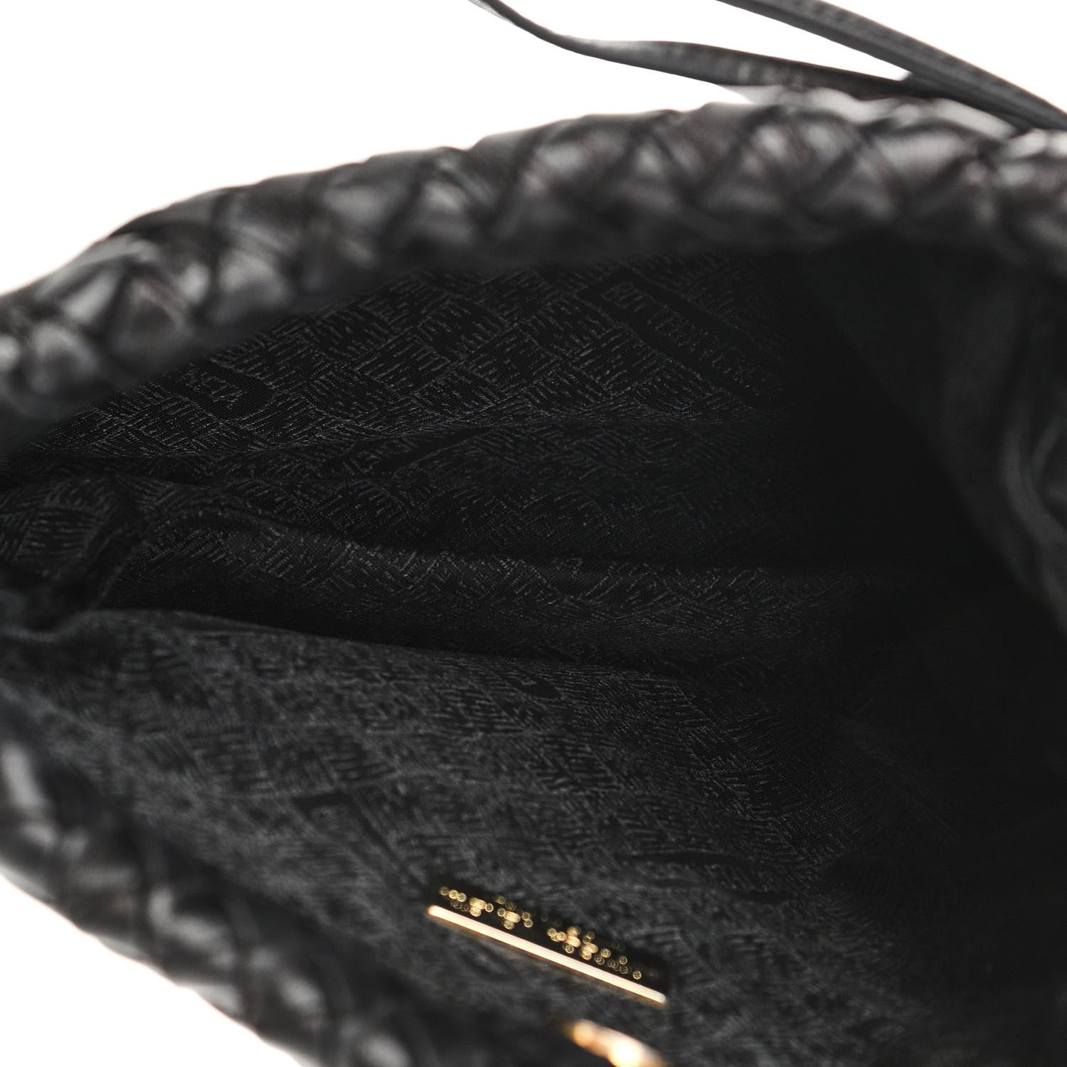 Bottega Veneta Nappa Intrecciato Crossbody Black 6 of 14
