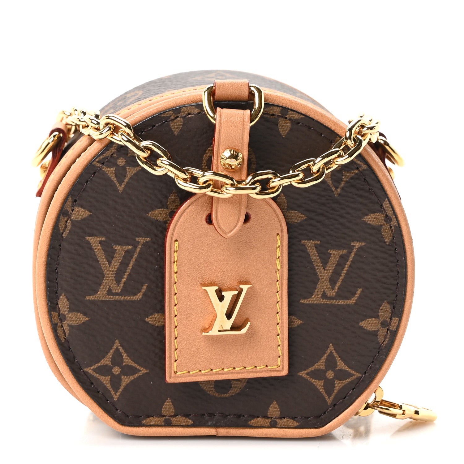 Louis Vuitton Monogram Boite Chapeau Necklace 1 of 10