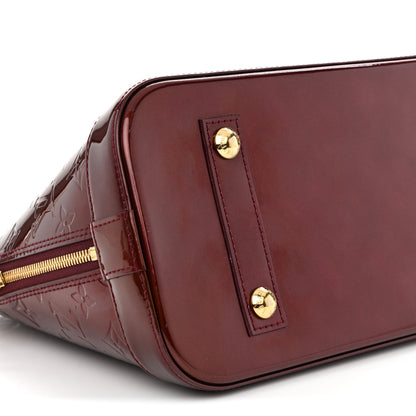 Louis Vuitton Vernis Alma PM Rouge Fauviste 8 of 10