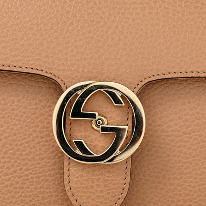 Gucci Dollar Calfskin Small Interlocking G Shoulder Bag Camelia 12 of 12