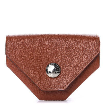 Hermes Chevre Mysore Le 24 Coin Purse Cuivre 1 of 10