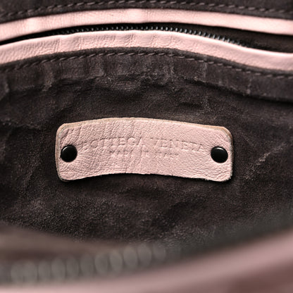 Bottega Veneta Nappa Intrecciato Nodini Crossbody Messenger Flamingo 6 of 12