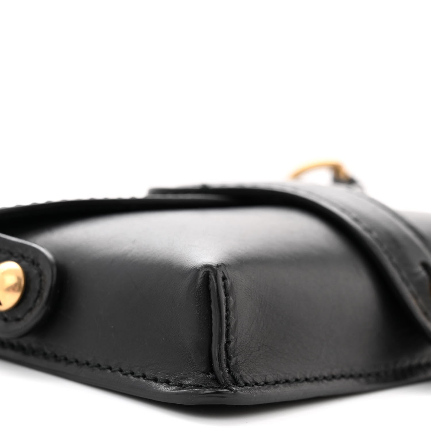 Christian Dior Grained Calfskin D-Bee Shoulder Bag Black 9 of 12