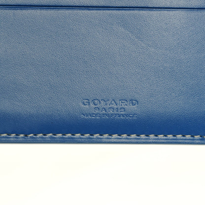 Goyard Goyardine Bi-Fold Victoire PM Wallet Sky Blue 6 of 6