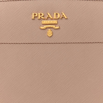 Prada Saffiano City Calfskin Esplanade Crossbody Bag Cipria 9 of 12
