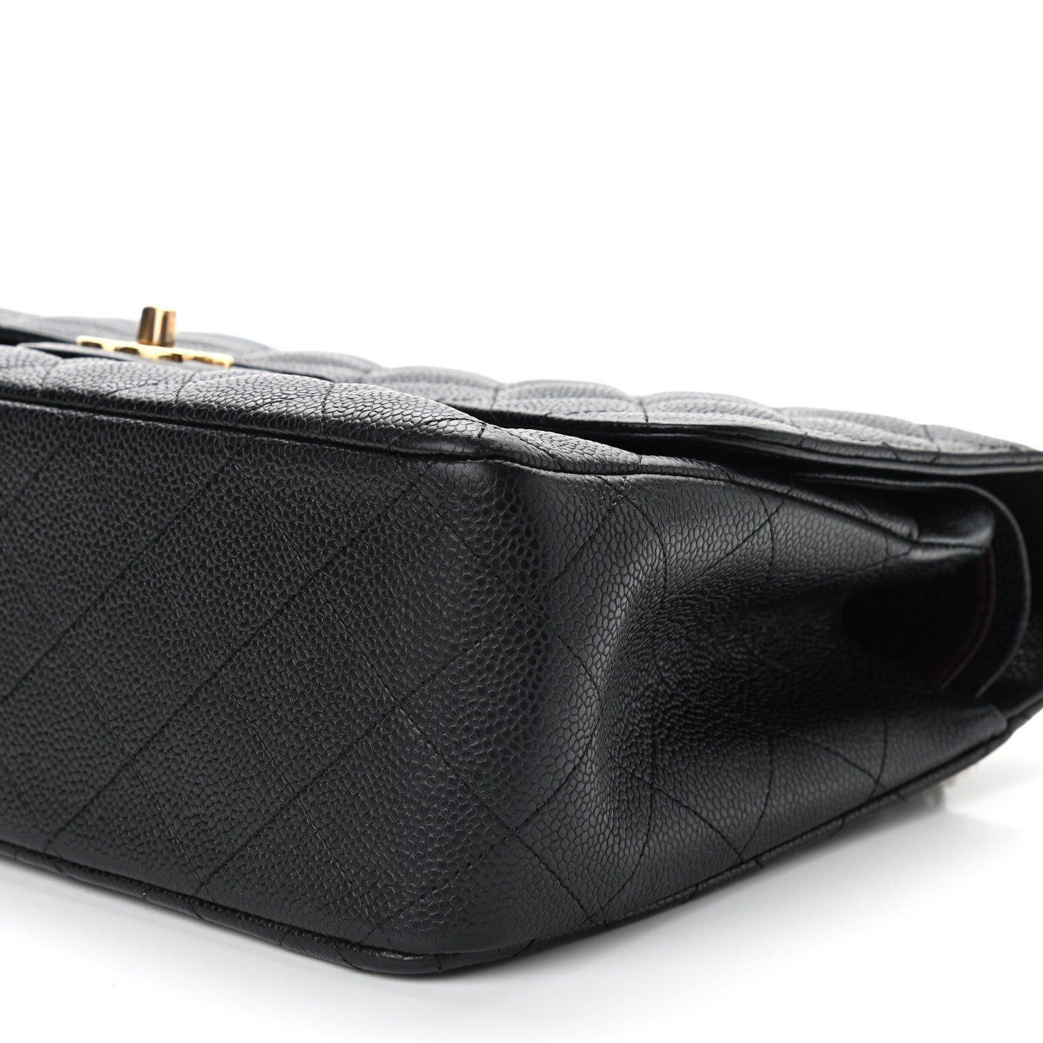 Chanel Caviar Quilted Jumbo Double Flap Black 8 of 8