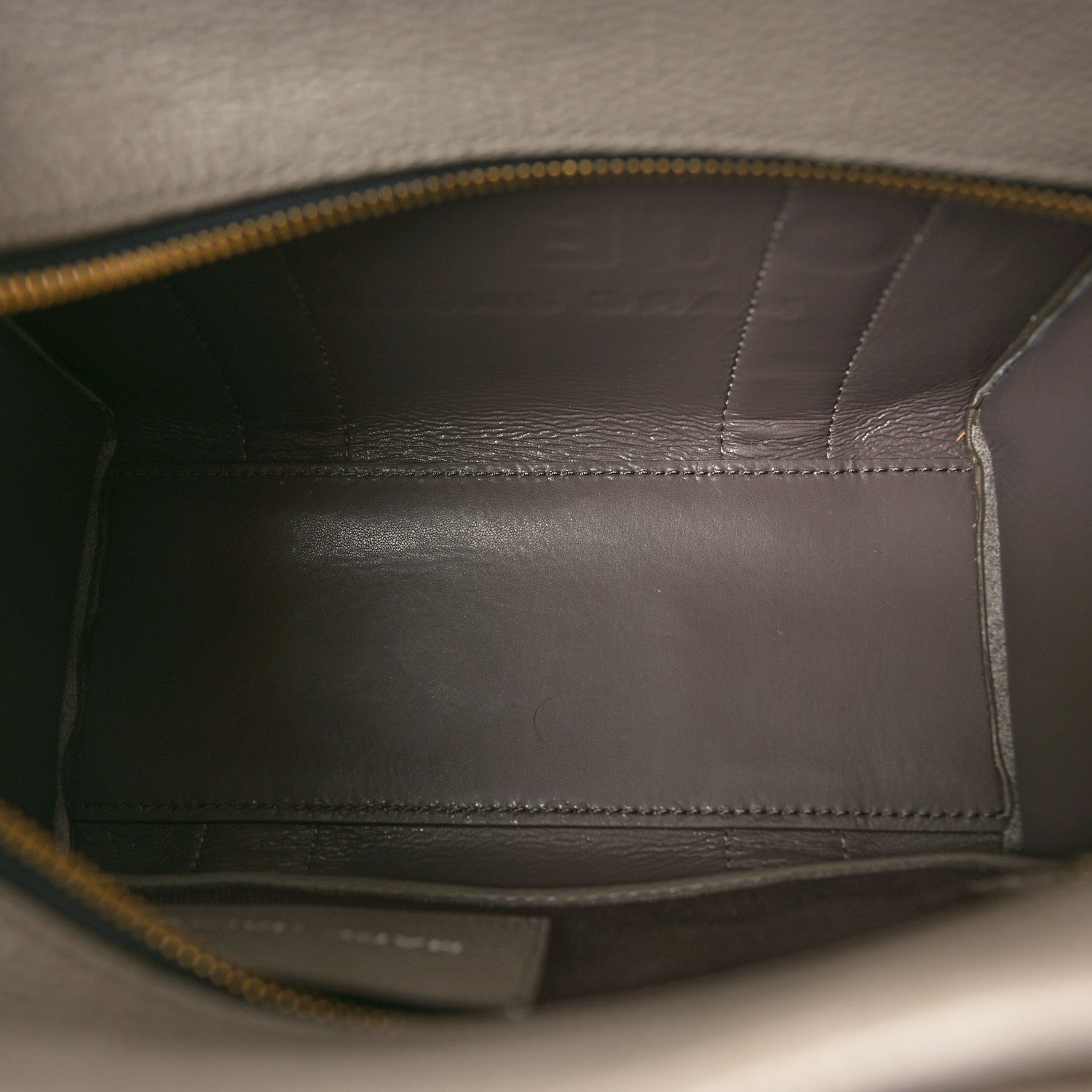 Marc Jacobs Grained Calfskin Small The Tote Bag Cement 5 of 10