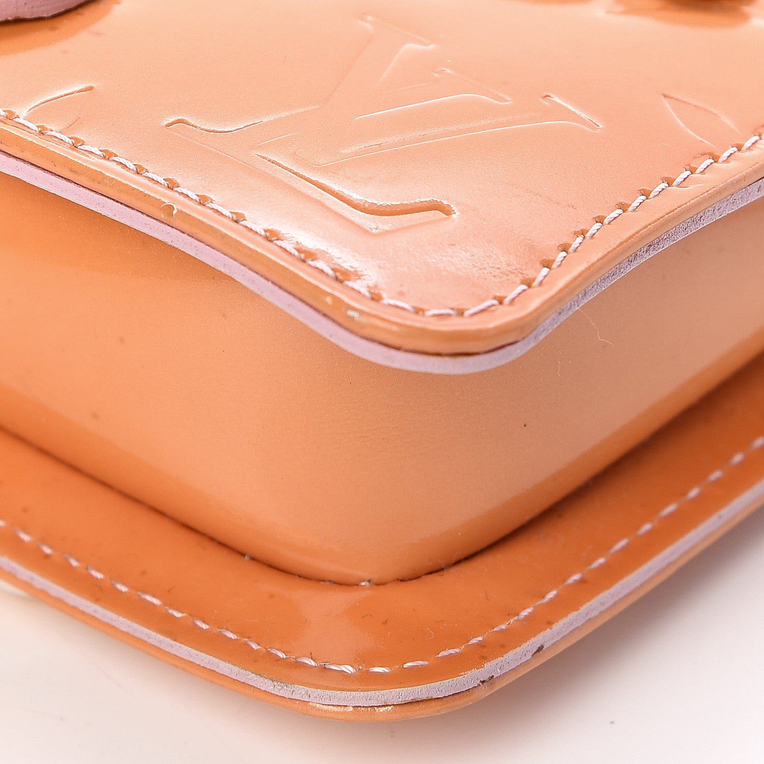 Louis Vuitton Vernis Lexington Fleurs Pochette Pink 11 of 12