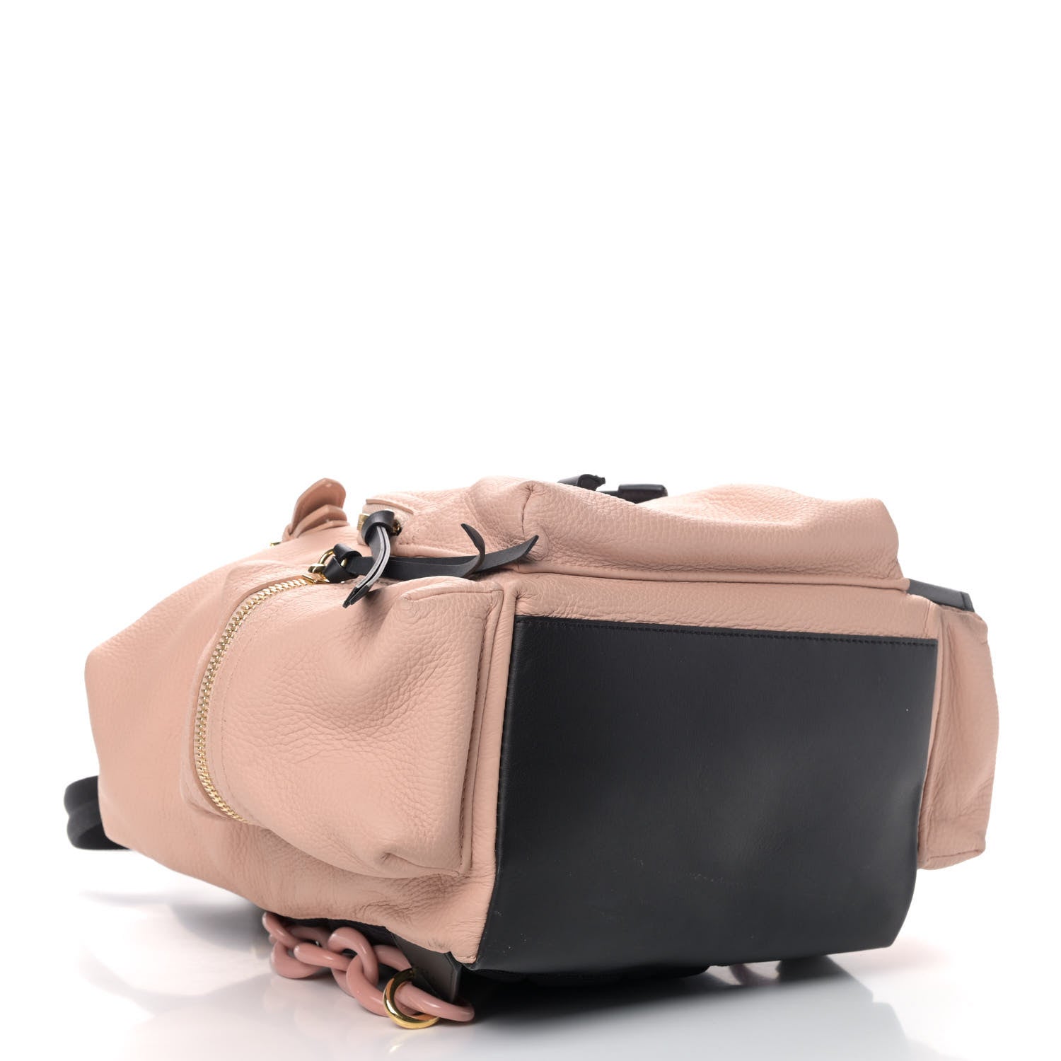 Burberry Deerskin Medium Rucksack Backpack Pale Apricot 3 of 4