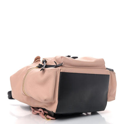 Burberry Deerskin Medium Rucksack Backpack Pale Apricot 3 of 4