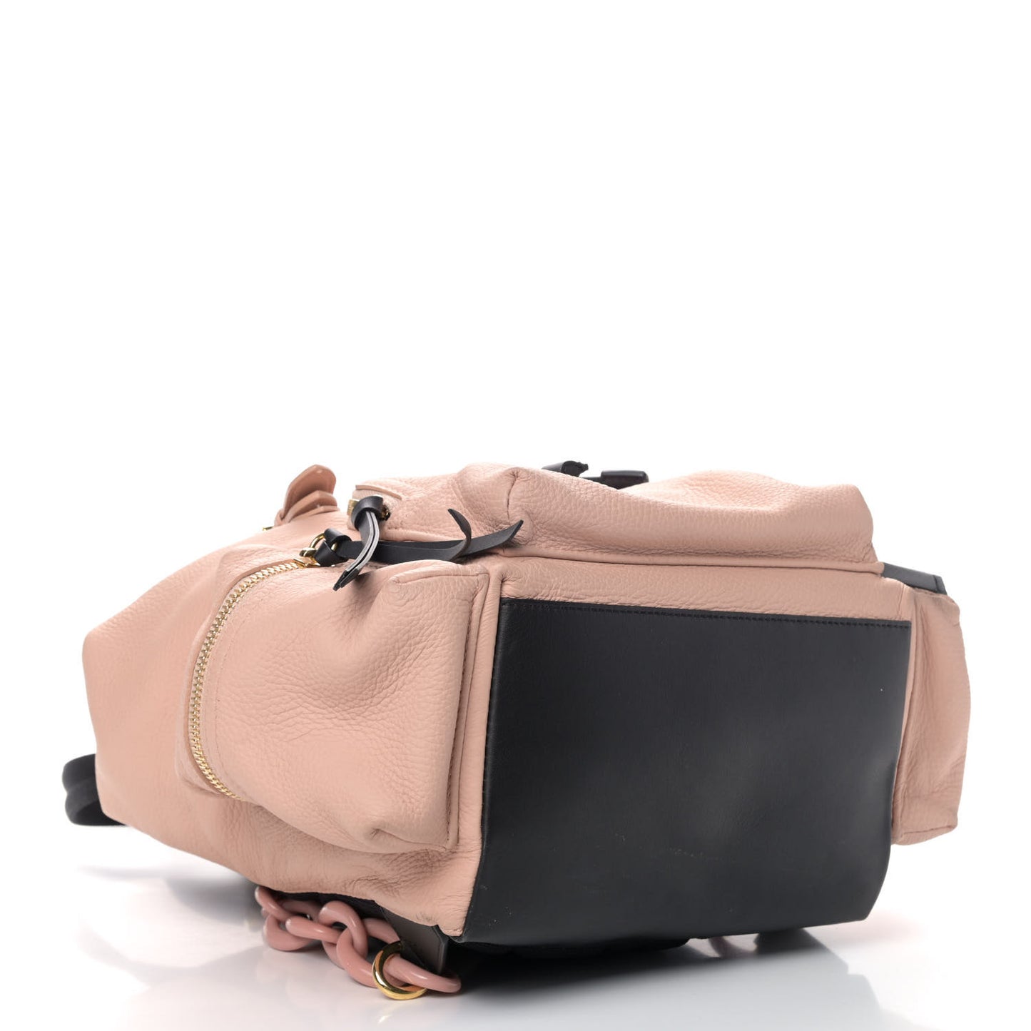 Deerskin Medium Rucksack Backpack Pale Apricot