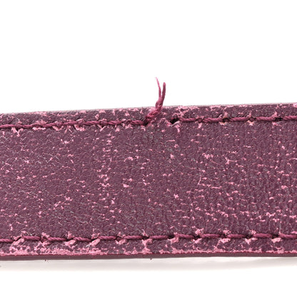 Balenciaga Calfskin Crocodile Embossed Giant 12 Gold Hardware Mini City Violet Prune 12 of 15