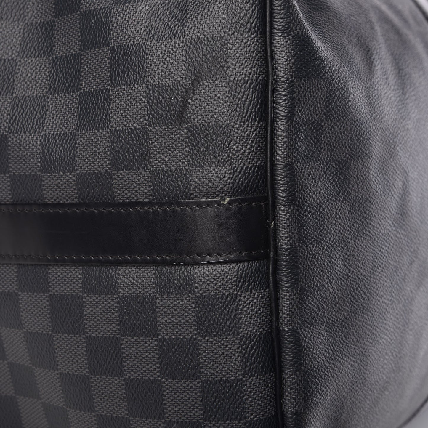 Damier Graphite Keepall Bandouliere 55