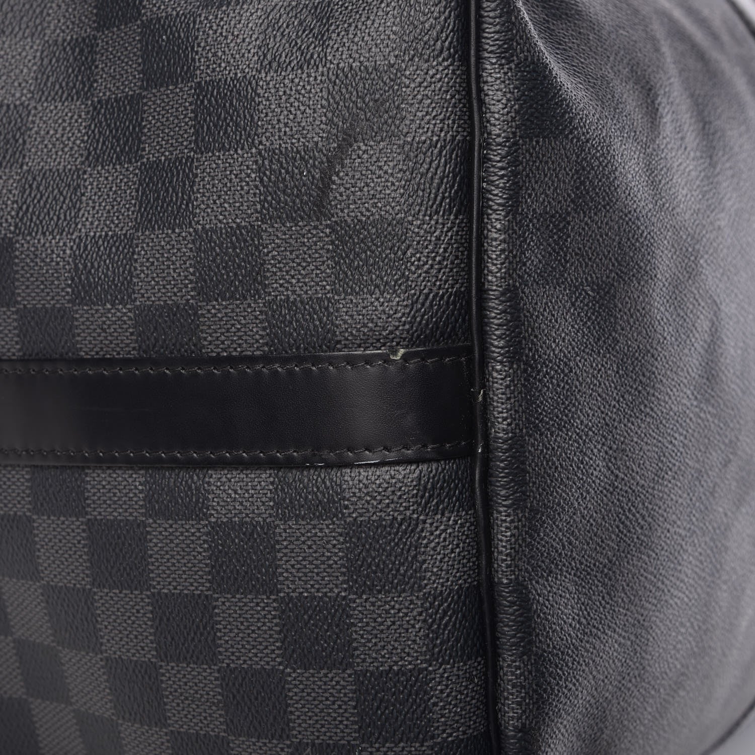 Louis Vuitton Damier Graphite Keepall Bandouliere 55 23 of 23