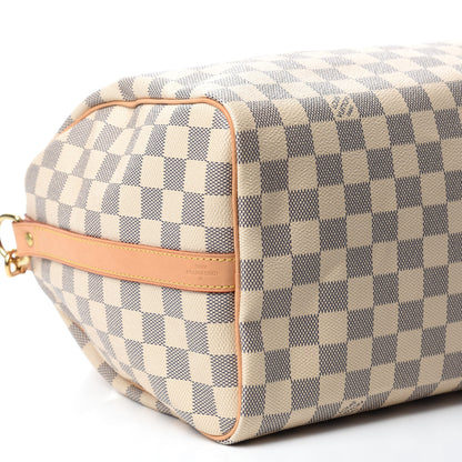 Louis Vuitton Damier Azur Speedy Bandouliere 30 6 of 13